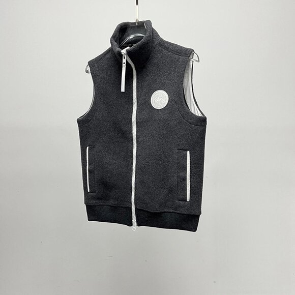 Canada Goose Unisex Gray Sleeveless Vest - Picture 2 of 9